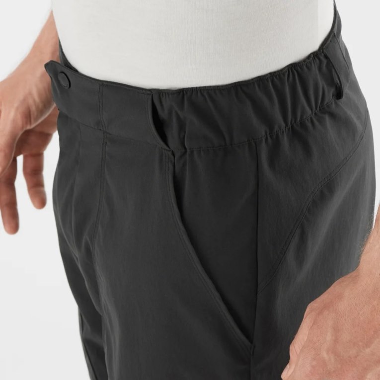 Black Salomon Outrack Men's Shorts | IE DO6829